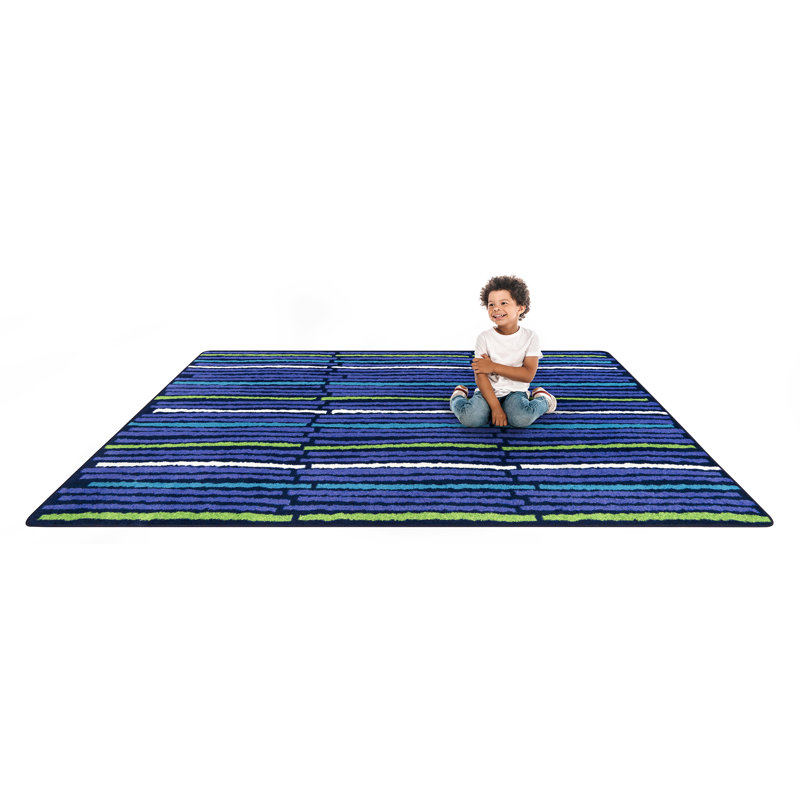 Kid Essentials Cascade Area Rug, Rectangle 7'8" x 10'9"