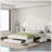 Upholstered Platform Storage Bed-1928911596