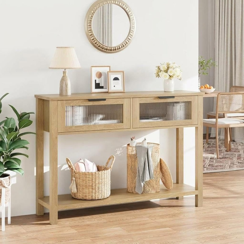Console Table, Ivory