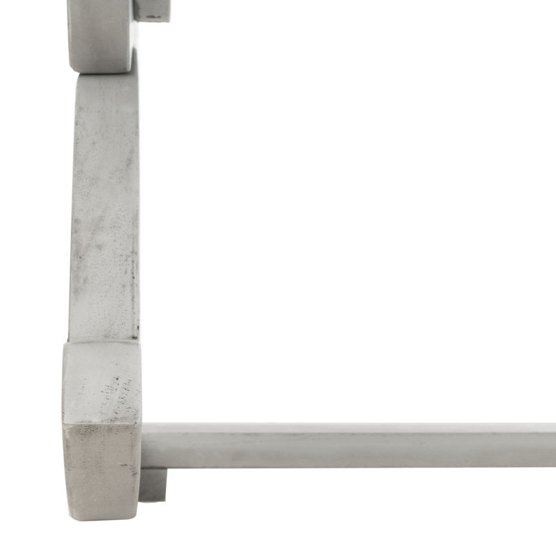 Chaise berçante Agamvir, Gris cendré