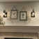 Gimbya 1 - Light Dimmable Antique Black Armed Sconce
