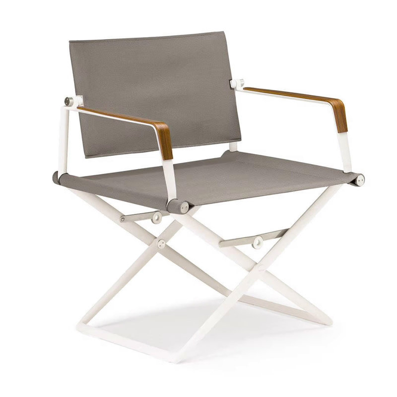 Seax Outdoor Dining Armchair, Liapri, Sail Taupe