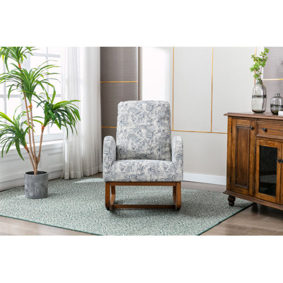 Chaise berçante de salon