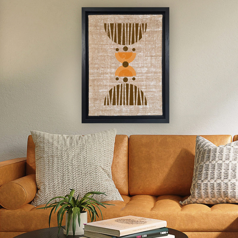 Decorative Canvas Painting, Brown