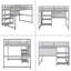 Lit mezzanine simple Jozey Kids-1938143070-1938143057