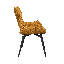 Deloney Fabric Swivel Dining Chair-1889718530