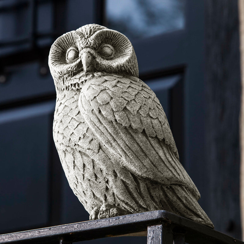 Night Owl Statue, Natural
