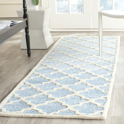 Precious Hand Tufted Performance Geometric Rug