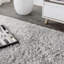 Tapis gris à poils longs Aydin-2026162311
