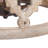 Marcus 4 - Light Wood Dimmable Drum Chandelier