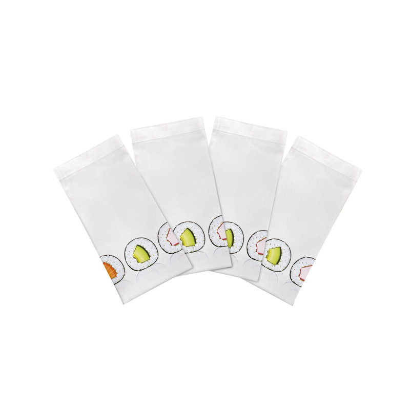 Serviettes de table en rouleau de coton