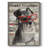 Hound Headline Framed Print - Solid Wood-86596433