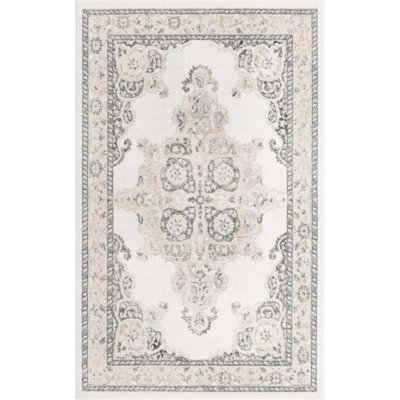 Tapis ivoire Anjelita