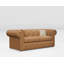 Melrose 3 Seater Leather Sofa Bed-118216850