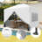 8 Ft X 8 Ft One-Push Set Up Canopy Tents With Sidewalls And Sandbags-123078726-123078721