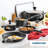 Farberware Cookstart Diamondmax Nonstick Cookware Pots And Pans Set With Non Stick Baking Pan And Cooking Tools, 15 Piece-101295745