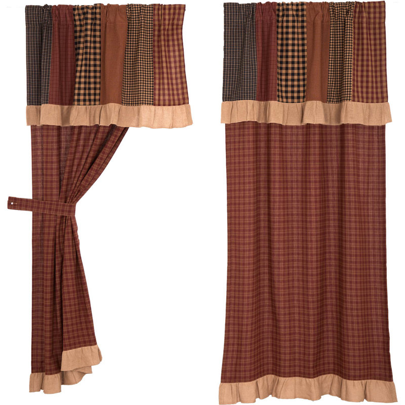 Paire de rideaux obscurcissant avec passe-tringle Carmella, l 36 po x L 63 po