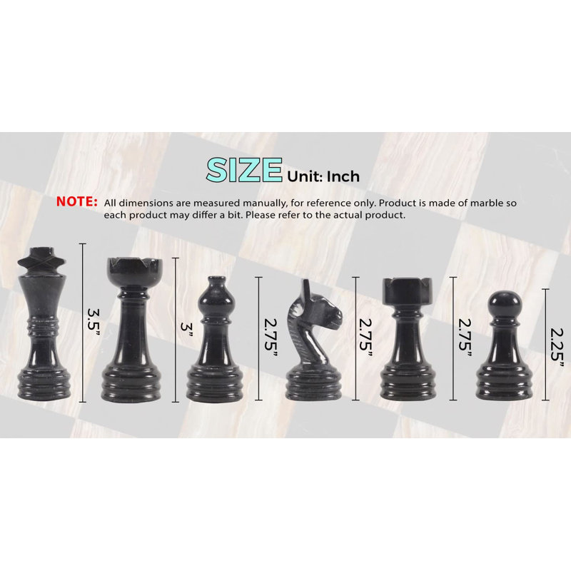 RADICALn Marble Onyx Chess