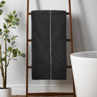 Zero Twist Satin Stitch 100% Cotton Hand Towel