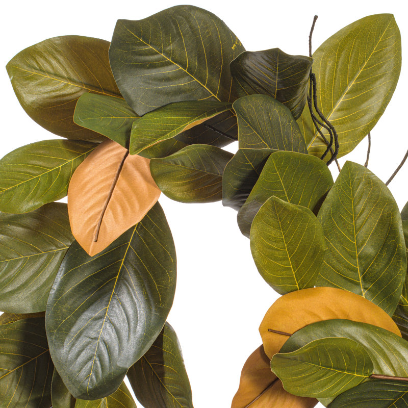 72'' in. Faux Magnolia Garland