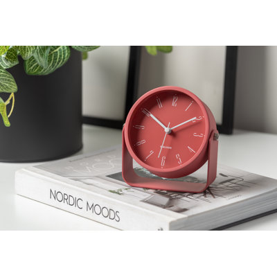 Numerical Iron Mechanical Alarm Tabletop Clock