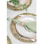 Linen Striped Square Napkin-2084327823