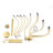 Sebron 12 Light 3 - Tier Dimmable Classic / Traditional Candle Style Chandelier-477579876-489595537