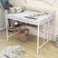 Lit mezzanine double en métal avec bureau Renata-455664742