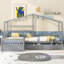 Lit plateforme simple avec trois tiroirs de rangement