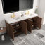Meuble-lavabo avec lavabo noyer 72F "Winston-933910772