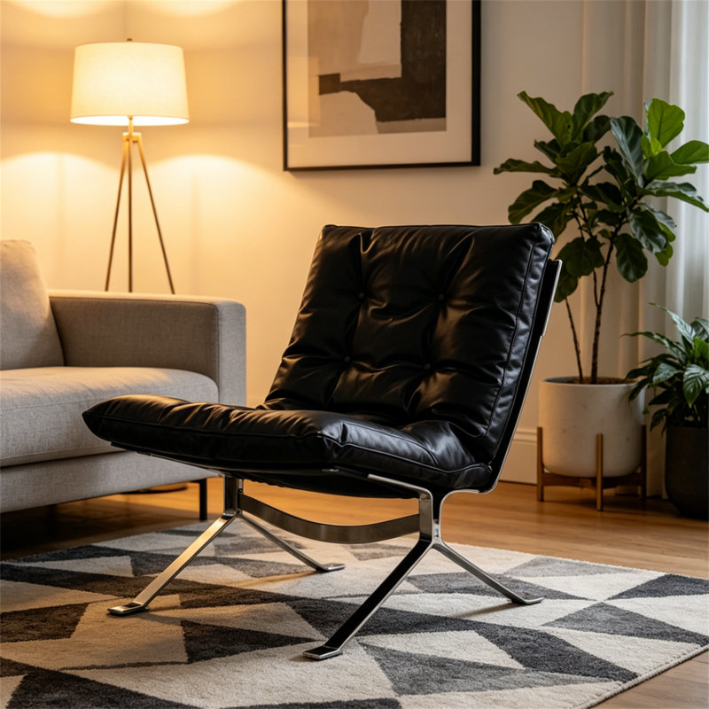 Le canapé-lit simple Living Room est minimaliste.