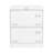 Metal Filing Cabinet In White, 2 Drawers With Lock - Enhance Office Efficiency, Store Legal/Letter/A4/F4 Papers Dumping Function White Locking, Keep Space Clean, Facilitate File Search-1463121502