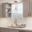 Luminaire suspendu moderne en verre grainé 1 lumière Modern