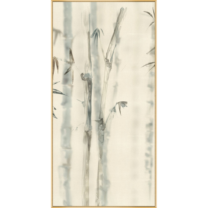 Bamboo Haze 2 Painting by Lillian August
