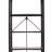 Origami Foldable 6-Shelf Classic Stamped Steel Bookcase-1788964975