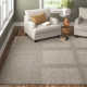 Britley Handmade Tufted Wool Brown/Ivory Area Rug