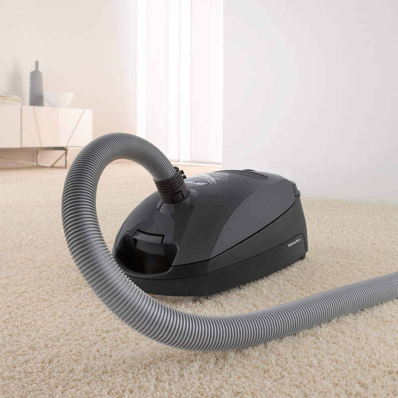 Miele Classic C1 Pure Suction Bagged Canister Vacuum, Graphite Grey