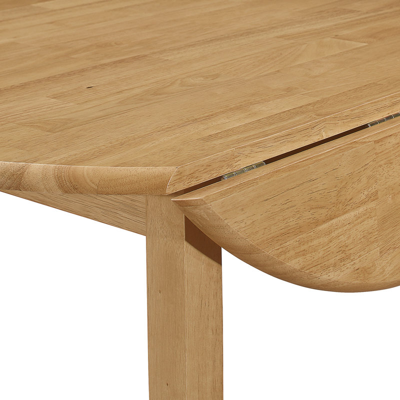 Mcneill 2 - Person Drop Leaf Dining Set, Oak, Oak