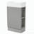 18.6 " W Free Standing Wall Mounted 1 Single Vanity Bathroom Vanity With Ceramic Top-1887122750