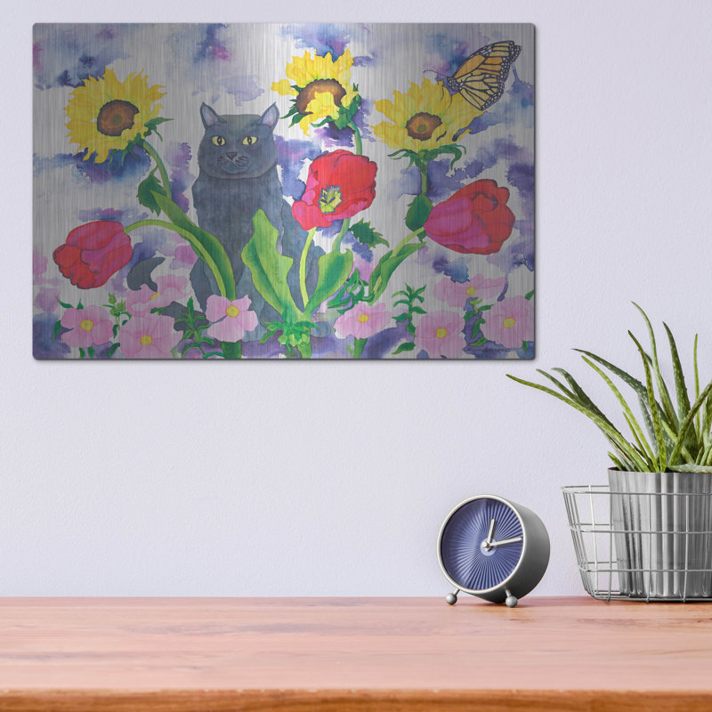 "Bleu russe" par Carissa Luminess, H 12 po x l 16 po