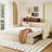 Twin Size Upholstered Daybed With Pop Up Trundle-651113955