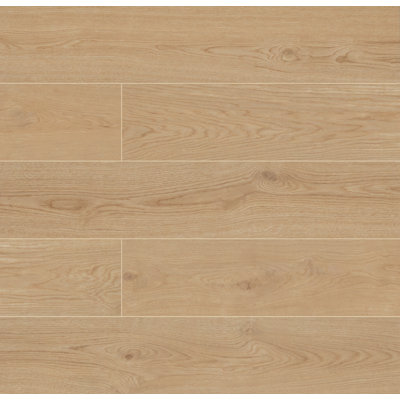 Sandaro 9 in. x 47 in. Matte Porcelain Wood Look Floor and Wall Tile