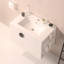 30" Bathroom Vanity with Sink,with two Doors Cabinet Bathroom Vanity Set with Side left Open Storage Shelf,Solid Wood,Excluding faucets-1510979389