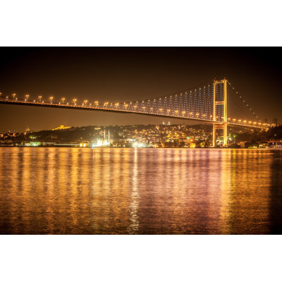 Boylon Bosphorus by Ulgarmete - Wrapped Canvas Print