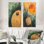 «Ladybug at the Forest on Slide II», ensemble de 2 reproductions d'art mural en métal