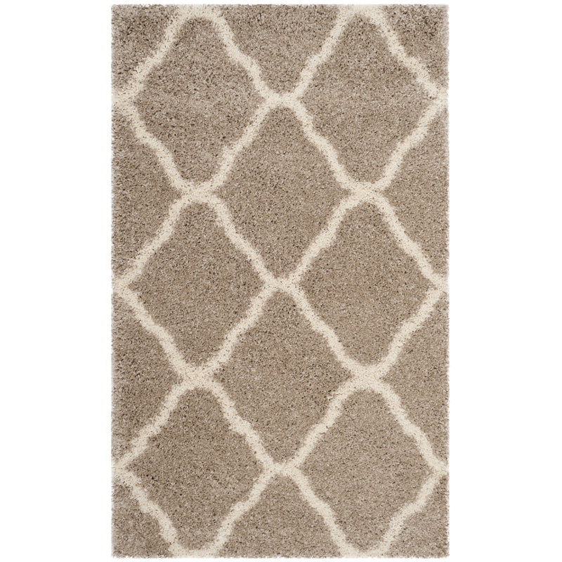 Tapis à poils longs Darrold Hudson, Rectangle 2 pi x 3 pi