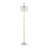 Glam/Art Deco Metal Floor Lamp