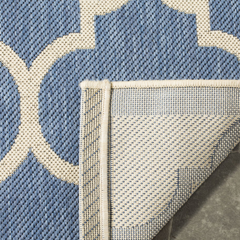 Herefordshire Performance Geometric Indoor/Outdoor Area Rug, Rectangle 2' x 3'7"