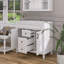 Meuble-lavabo simple 35,9 po avec comptoir en céramique Shantana-1731109611