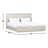 Caleb Solid Wood Platform Bed-1309208530